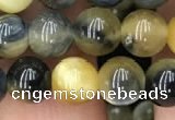 CTE2016 15.5 inches 8mm round golden & blue tiger eye beads wholesale