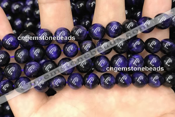 CTE2025 15.5 inches 12mm round purple tiger eye beads wholesale
