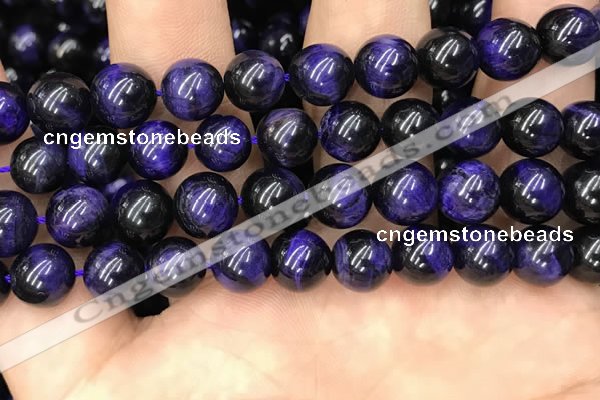 CTE2026 15.5 inches 14mm round purple tiger eye beads wholesale