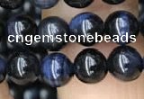 CTE2029 15.5 inches 6mm round blue tiger eye gemstone beads