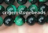 CTE2050 15.5 inches 4mm round green tiger eye beads wholesale