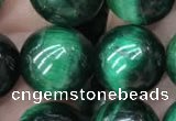 CTE2054 15.5 inches 12mm round green tiger eye beads wholesale