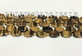 CTE2131 15.5 inches 13*18mm oval yellow tiger eye beads