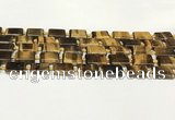 CTE2132 15.5 inches 13*18mm rectangle yellow tiger eye beads