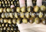 CTE2152 15.5 inches 16mm round yellow tiger eye beads wholesale