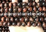 CTE2184 15.5 inches 12mm round red tiger eye gemstone beads