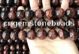 CTE2187 15.5 inches 18mm round red tiger eye gemstone beads