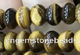 CTE2242 15.5 inches 4*6mm rondelle yellow tiger eye beads wholesale