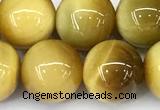 CTE2384 15 inches 10mm round golden tiger eye beads