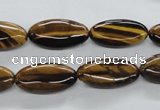 CTE305 15.5 inches 10*20mm marquise yellow tiger eye gemstone beads