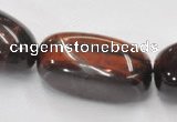 CTE31 15.5 inches 15*30mm freeform red tiger eye gemstone beads