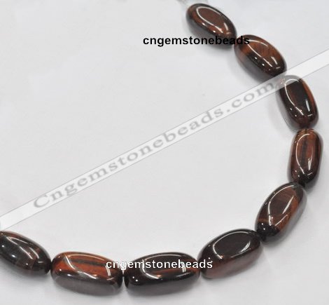 CTE31 15.5 inches 15*30mm freeform red tiger eye gemstone beads