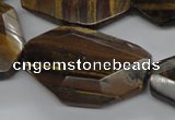 CTE325 15.5 inches 24*30mm freeform yellow tiger eye gemstone beads