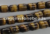 CTE328 15.5 inches 8*10mm drum yellow tiger eye gemstone beads