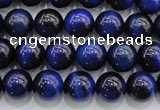 CTE416 15.5 inches 8mm round blue tiger eye beads wholesale