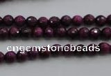 CTE471 15.5 inches 6mm faceted round red tiger eye beads wholesale