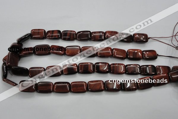 CTE56 15.5 inches 13*18mm rectangle red tiger eye gemstone beads