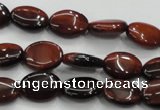 CTE57 15.5 inches 10*14mm oval red tiger eye gemstone beads