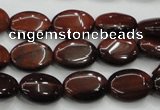 CTE58 15.5 inches 12*16mm oval red tiger eye gemstone beads