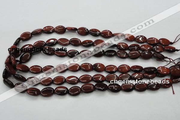 CTE58 15.5 inches 12*16mm oval red tiger eye gemstone beads