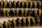 CTE603 15.5 inches 6*12mm rondelle yellow tiger eye beads wholesale