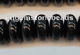 CTE647 15.5 inches 10*18mm rondelle blue tiger eye beads wholesale