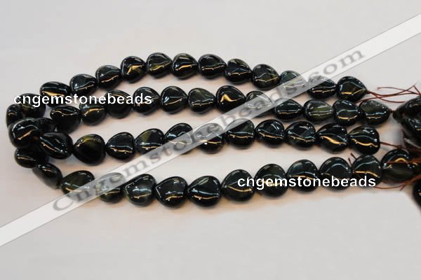 CTE652 15.5 inches 20*20mm heart blue tiger eye beads wholesale