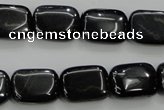 CTE72 15.5 inches 13*18mm rectangle blue tiger eye gemstone beads