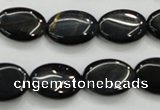 CTE75 15.5 inches 13*18mm oval blue tiger eye gemstone beads