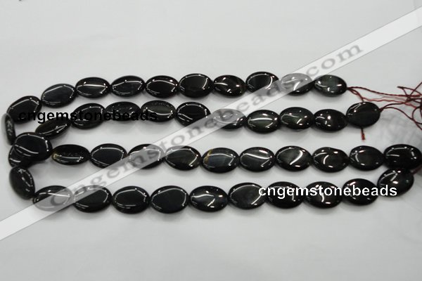 CTE75 15.5 inches 13*18mm oval blue tiger eye gemstone beads