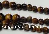 CTE759 15.5 inches 6mm – 14mm faceted round yellow tiger eye beads