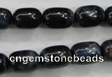 CTE79 15.5 inches 11*15mm drum blue tiger eye gemstone beads