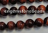 CTE85 15.5 inches 10mm round red tiger eye gemstone beads