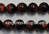CTE86 15.5 inches 12mm round red tiger eye gemstone beads