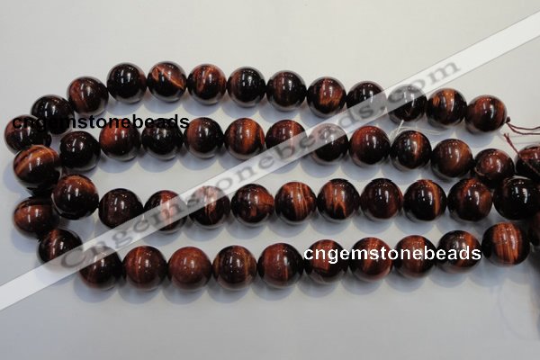 CTE88 15.5 inches 16mm round red tiger eye gemstone beads