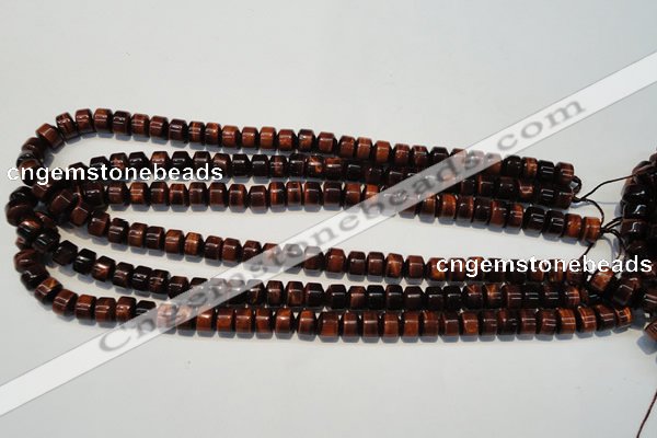 CTE898 15.5 inches 7*8mm tyre red tiger eye beads wholesale