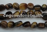 CTE96 15.5 inches 6*9mm nuggets yellow tiger eye beads wholesale