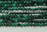 CTG102 15.5 inches 2mm round tiny synthetic malachite beads wholesale