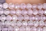 CTG1023 15.5 inches 2mm faceted round tiny lavender amethyst beads