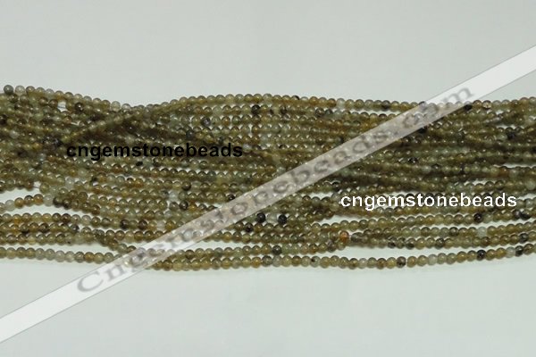 CTG103 15.5 inches 2mm round tiny labradorite gemstone beads wholesale