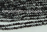 CTG106 15.5 inches 2mm round tiny snowflake obsidian beads wholesale