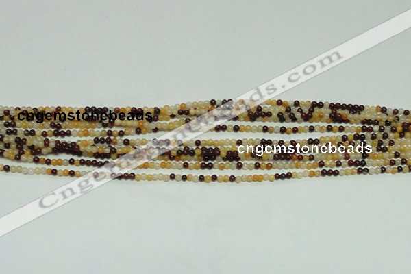 CTG108 15.5 inches 2mm round tiny mookaite gemstone beads wholesale