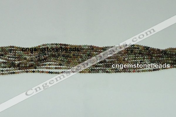 CTG109 15.5 inches 2mm round tiny Indian agate beads wholesale