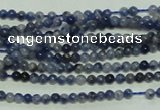 CTG115 15.5 inches 2mm round tiny sodalite gemstone beads wholesale