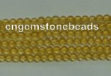 CTG116 15.5 inches 2mm round tiny citrine gemstone beads wholesale