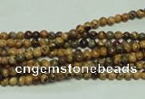 CTG117 15.5 inches 2mm round tiny leopard skin jasper beads wholesale