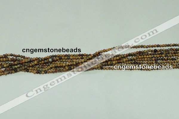 CTG117 15.5 inches 2mm round tiny leopard skin jasper beads wholesale