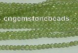 CTG119 15.5 inches 2mm round tiny peridot gemstone beads wholesale
