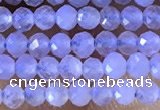 CTG1303 15.5 inches 2mm faceted round blue lace agate beads wholesale