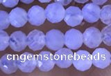 CTG1304 15.5 inches 3mm faceted round blue lace agate beads wholesale